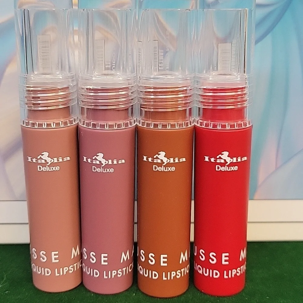 Italia Deluxe Mousse Matte Liquid Lipsticks Set of 4